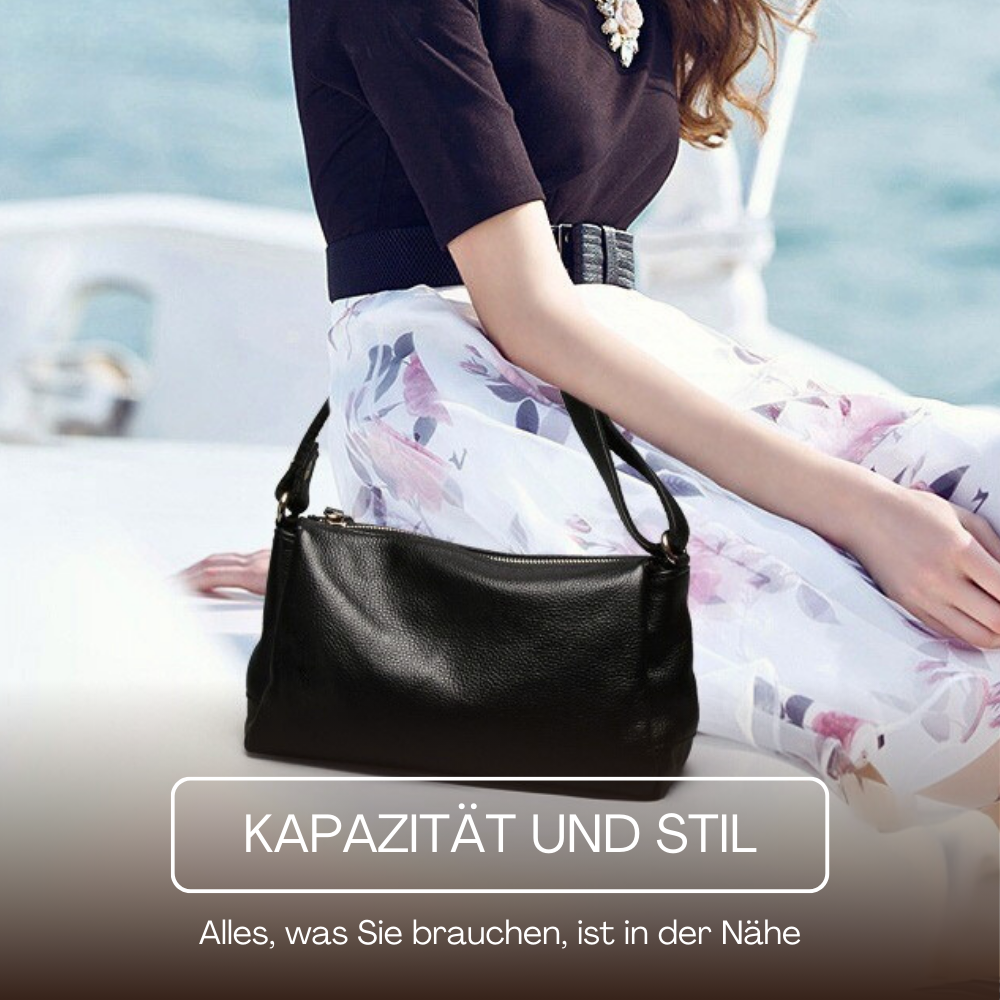 BERK | Simply Chic Leder Zwei-Wege-Tasche