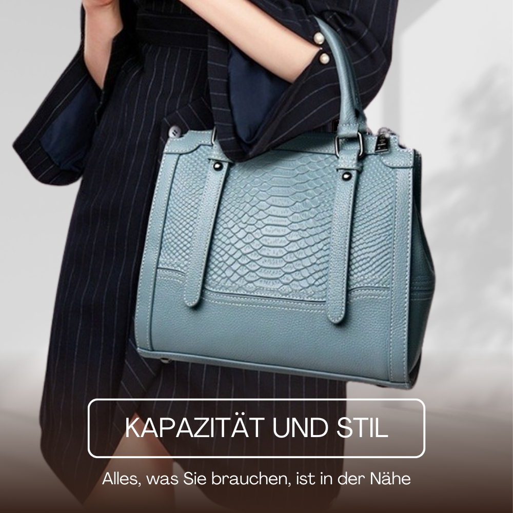 BERK | Elegante Tasche aus strukturiertem Leder