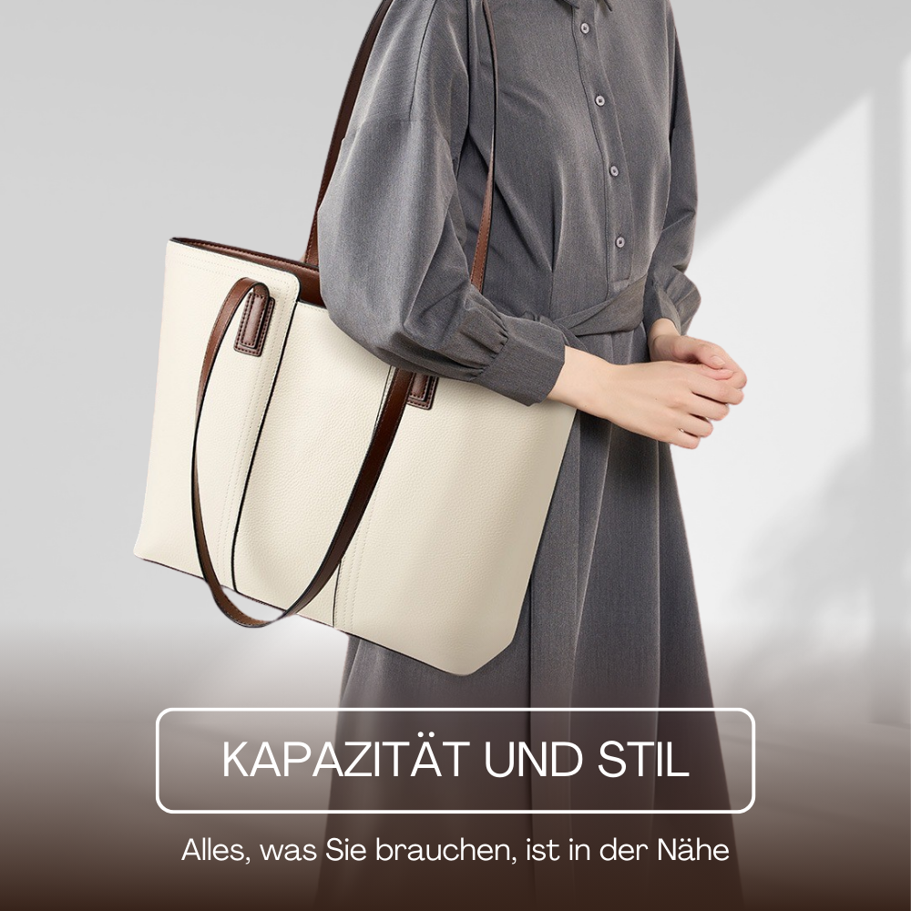 BERK | Shopper Ledertasche mit großem Fassungsvermögen