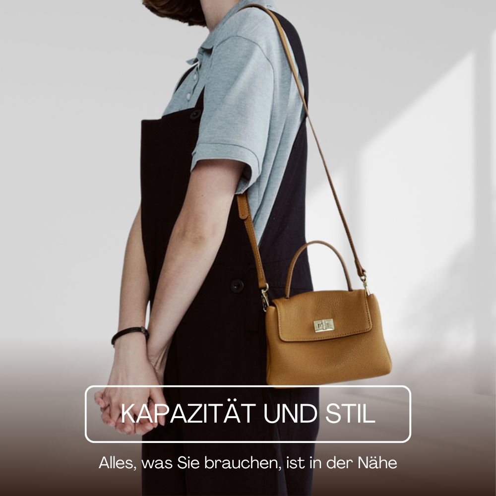 BERK | Mini Luxe Top Handle Ledertasche