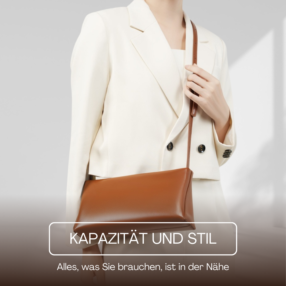 BERK | Minimalistische Chic Leder-Umhängetasche