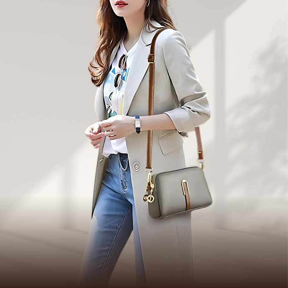 BERK | Premium Leder Sling Geldbörse