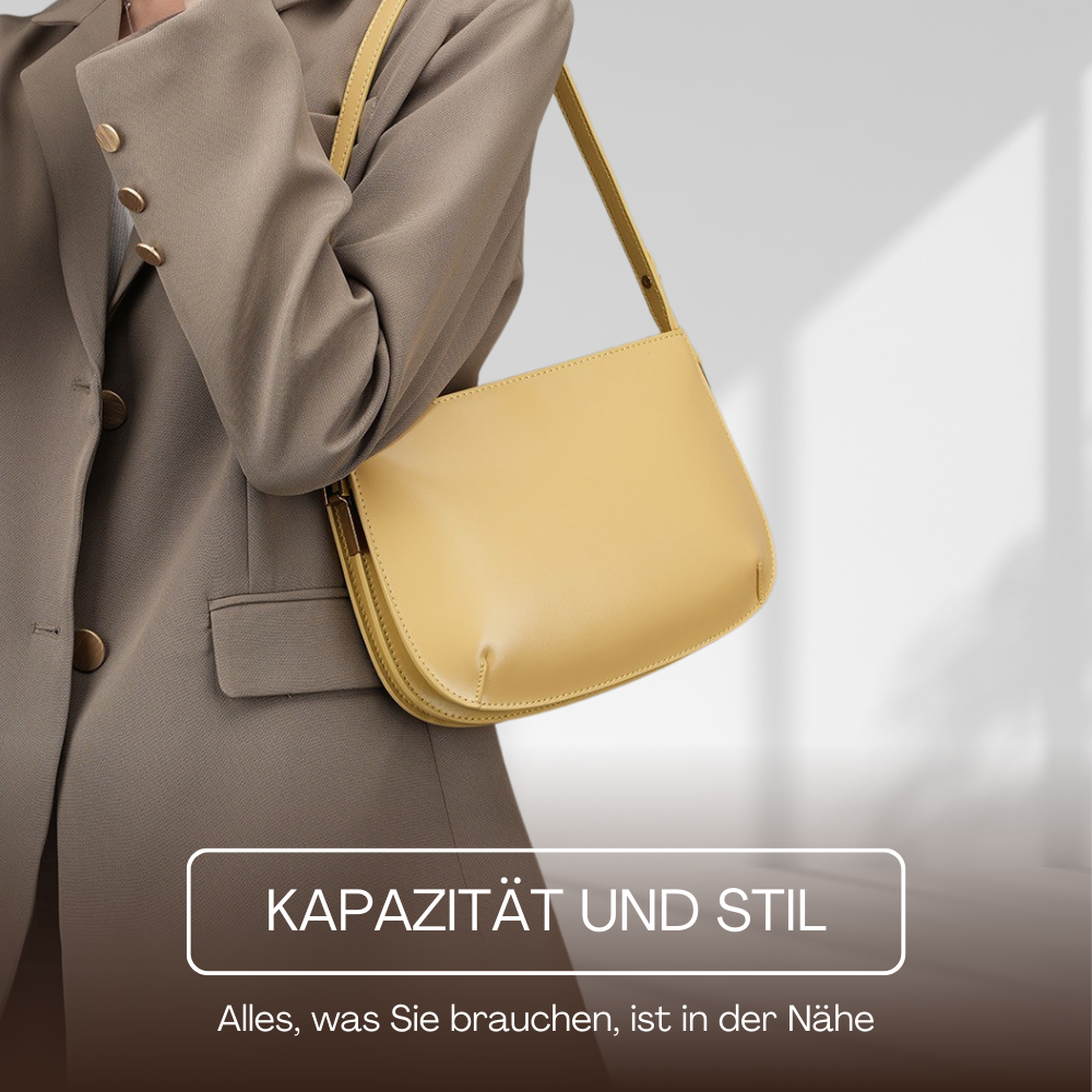 BERK | Minimalistische Ledertasche mit glatter Oberfläche
