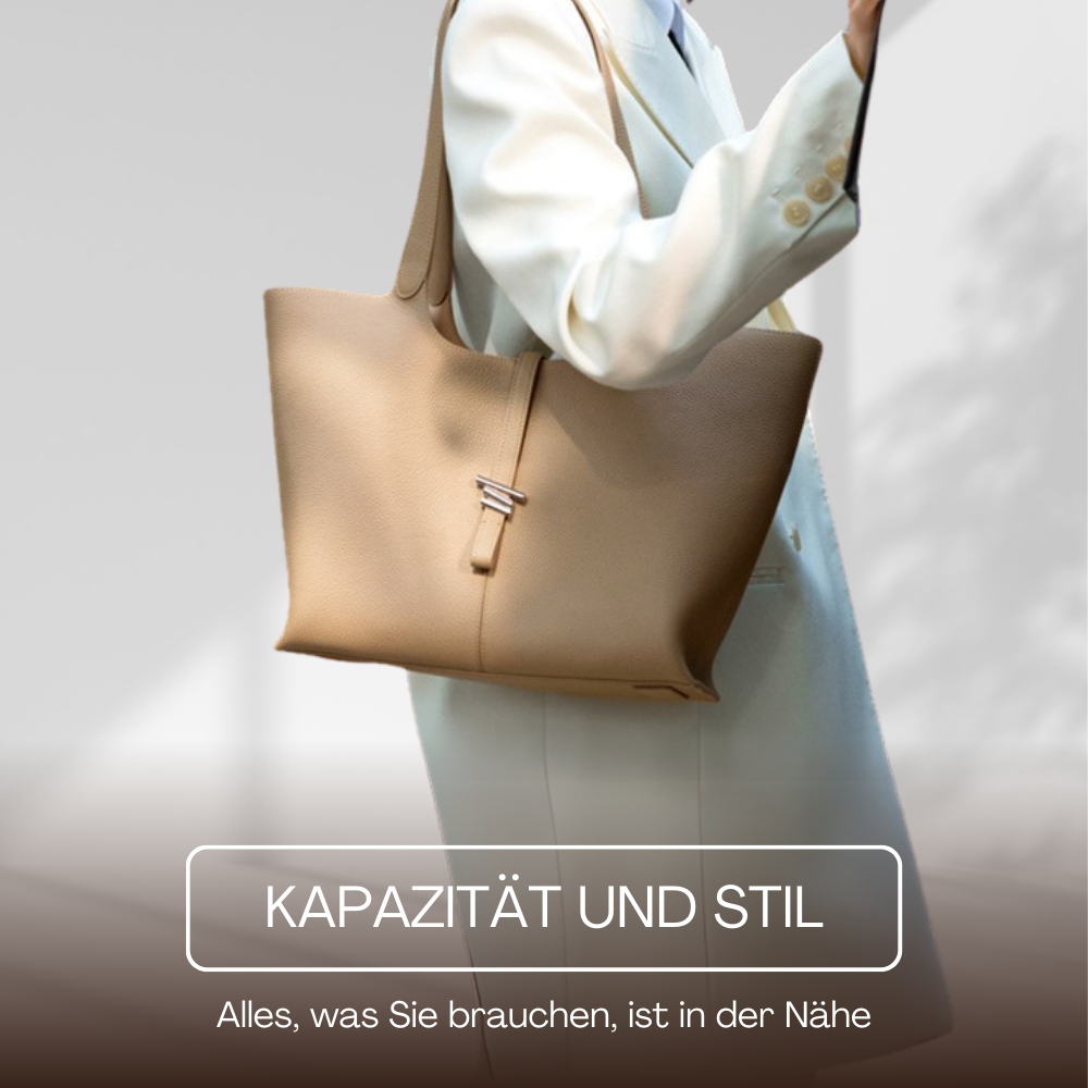 BERK | Elegante moderne Lederhandtasche