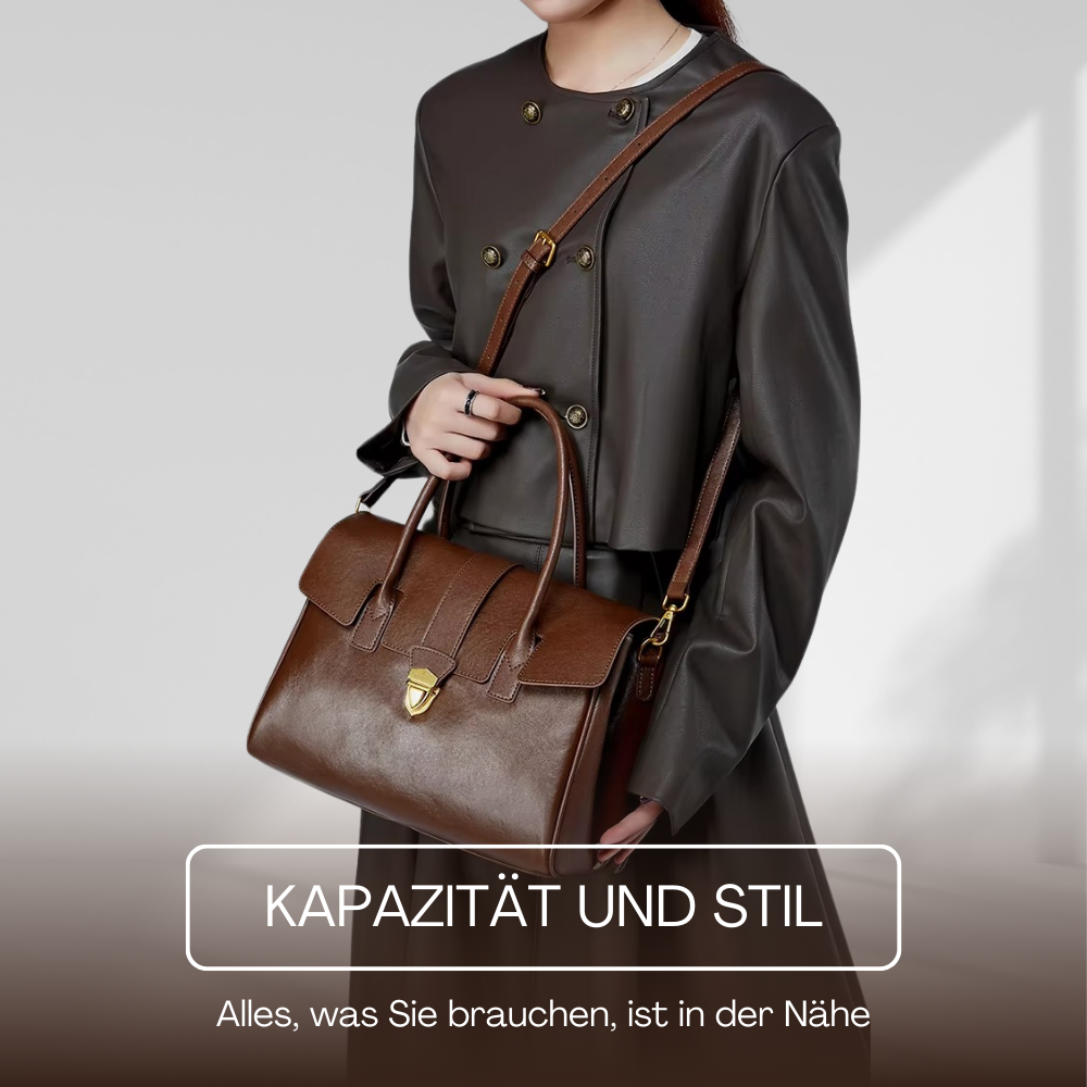 BERK | Klassische geräumige Cabrio-Handtasche