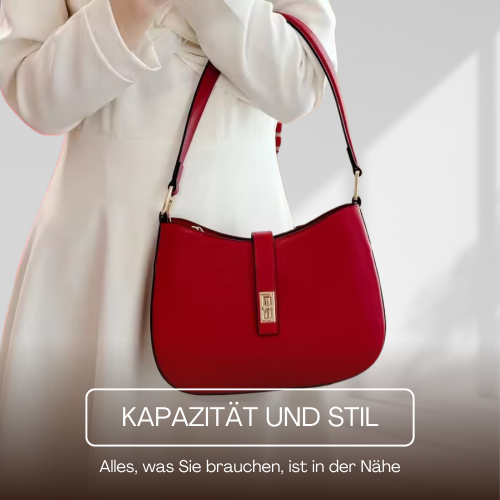 BERK | Elegante Umhängetasche aus Glattleder