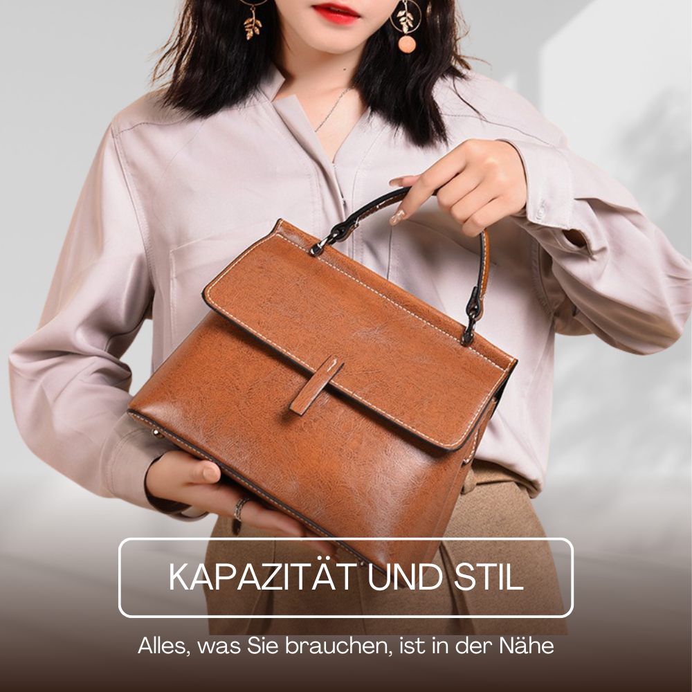 BERK | Eleganter Schulranzen aus Glattleder