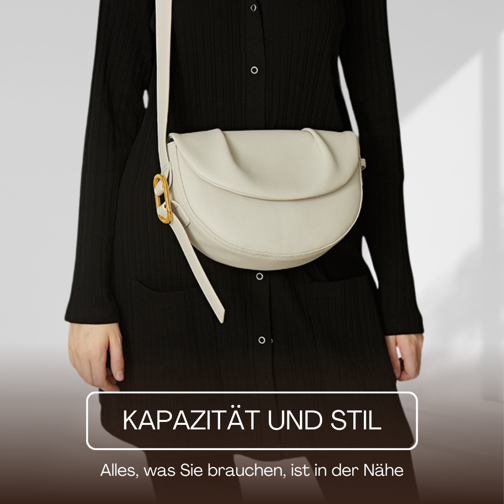 BERK | Raffinierte Tasche aus weichem, genarbtem Leder