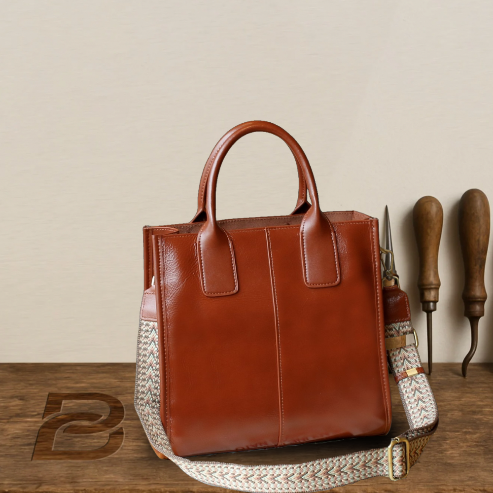 BERK | Klassische Lederhandtasche