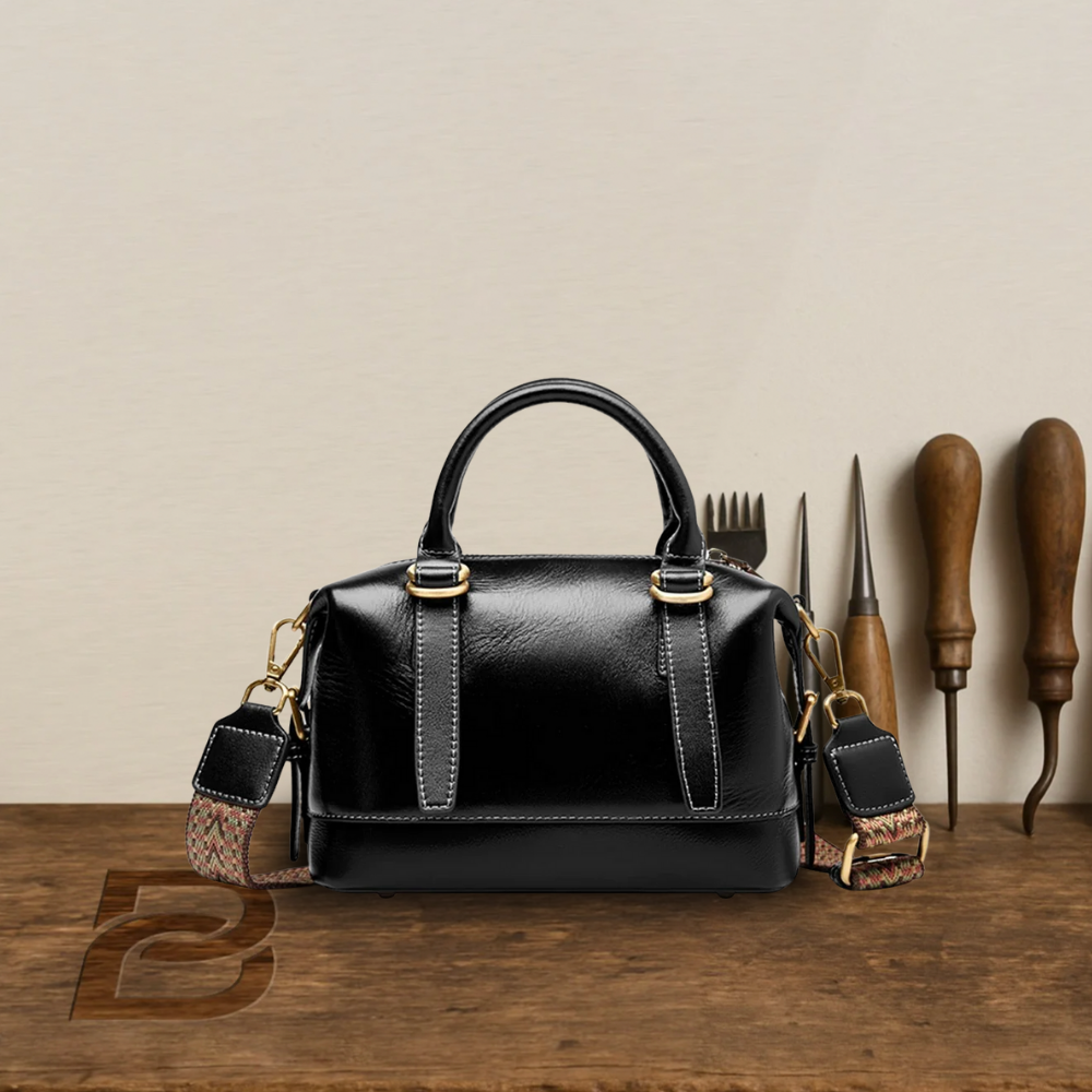 BERK | Vintage Leder Mini Umhängetasche