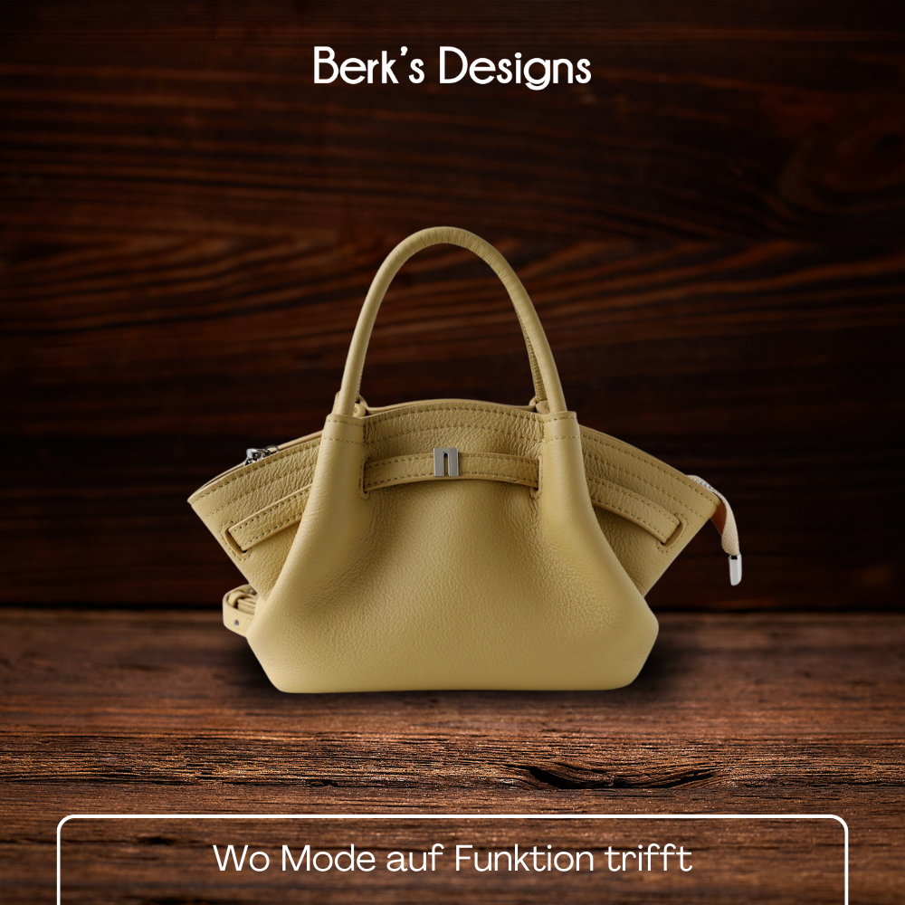 BERK | Schicke Bucket Bag aus weichem Leder