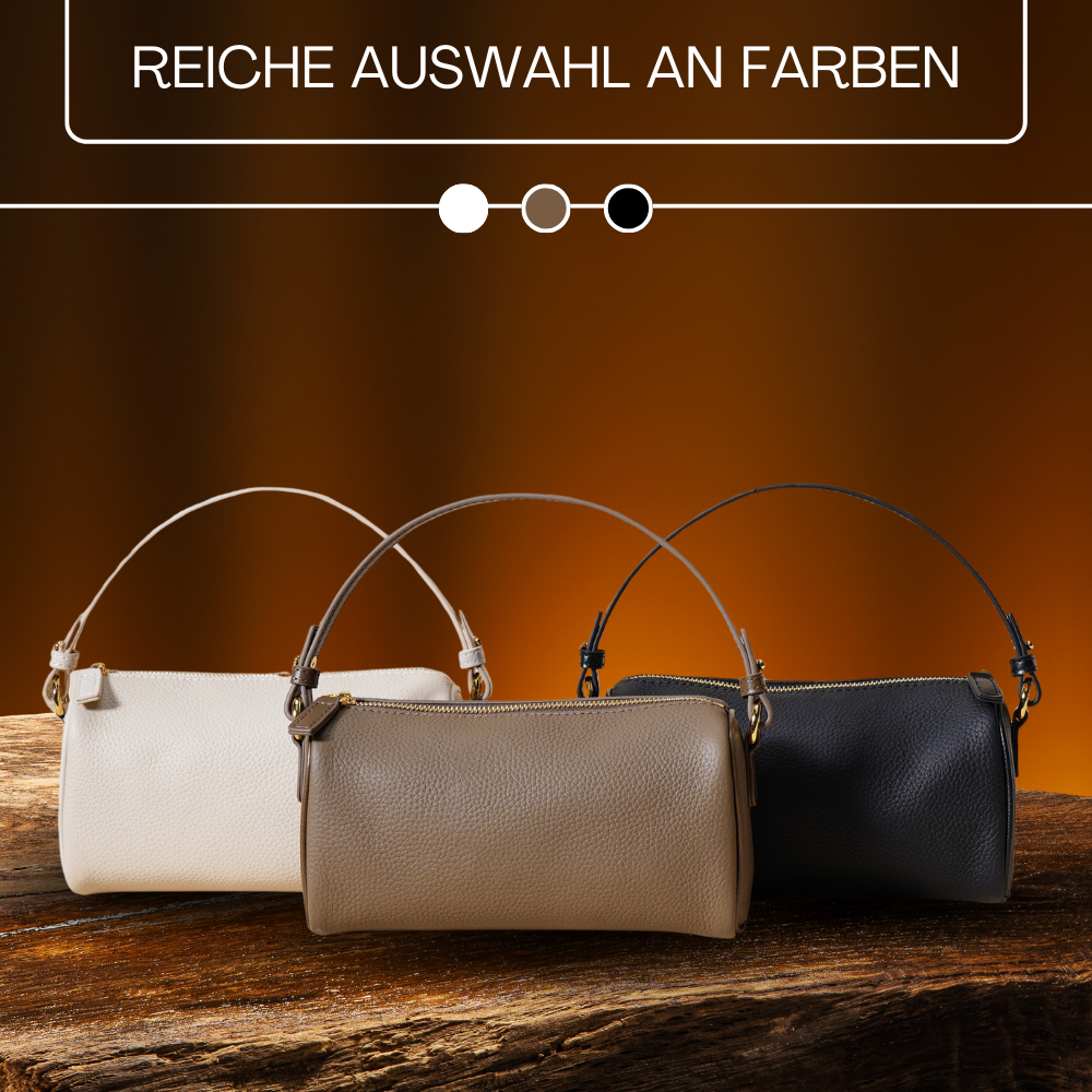 BERK | Schlanke Lederhandtasche - Umhängetasche
