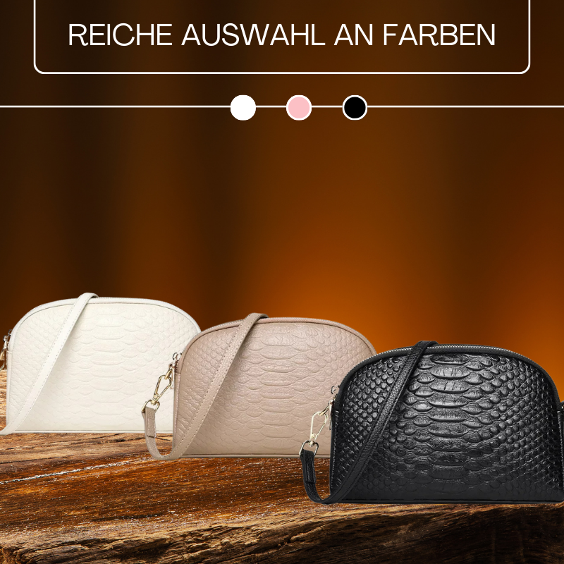 BERK | Mini-Crossbody-Tasche mit Kroko-Muster