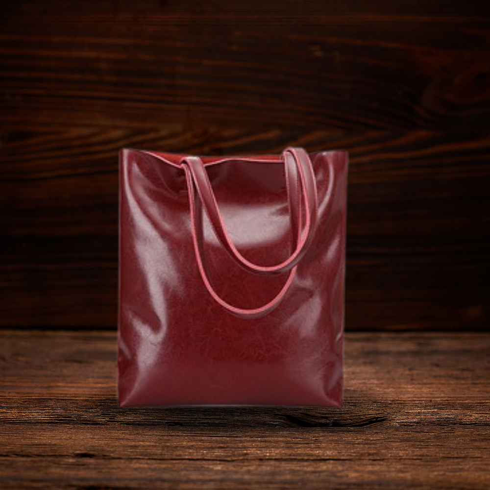 BERK | Glattledertasche mit großem Fassungsvermögen