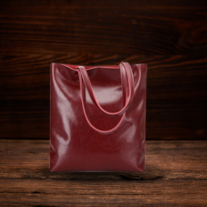 BERK | Glattledertasche mit großem Fassungsvermögen