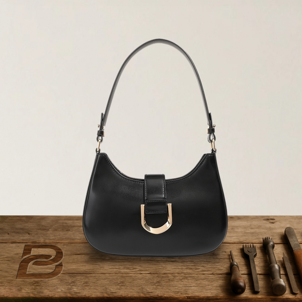 BERK | Stilvolle U-förmige Schnalle Crossbody Handtasche