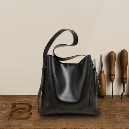 BERK | Soft Slouchy Leder Umhängetasche