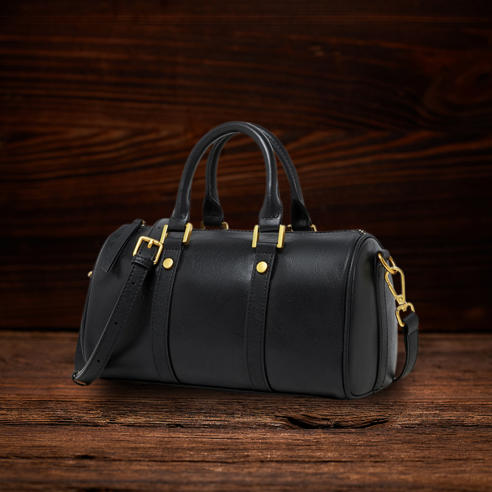 BERK | Maillard Vintage Handtasche aus echtem Leder