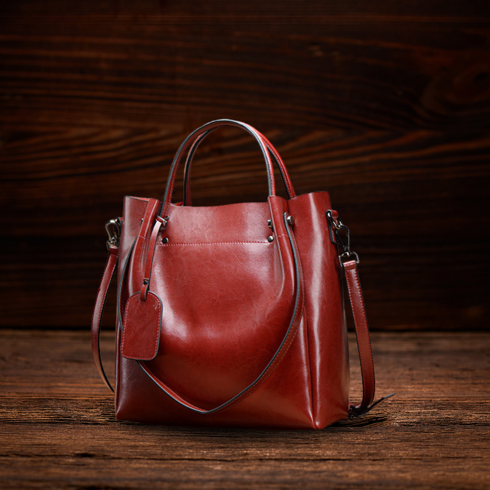 BERK | Vintage Large Capacity Leather bag