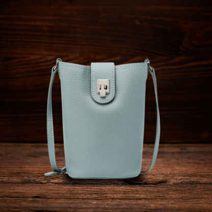 BERK | Vertikale Crossbody-Tasche aus Leder