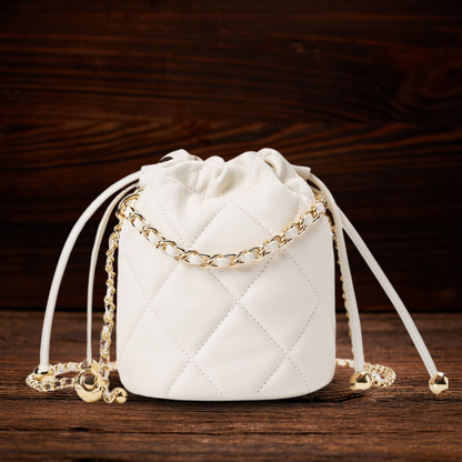 BERK | Drawstring Chain Lederrucksack