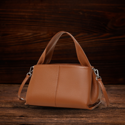 BERK | Klassische Damen-Retro-Tasche aus echtem Leder
