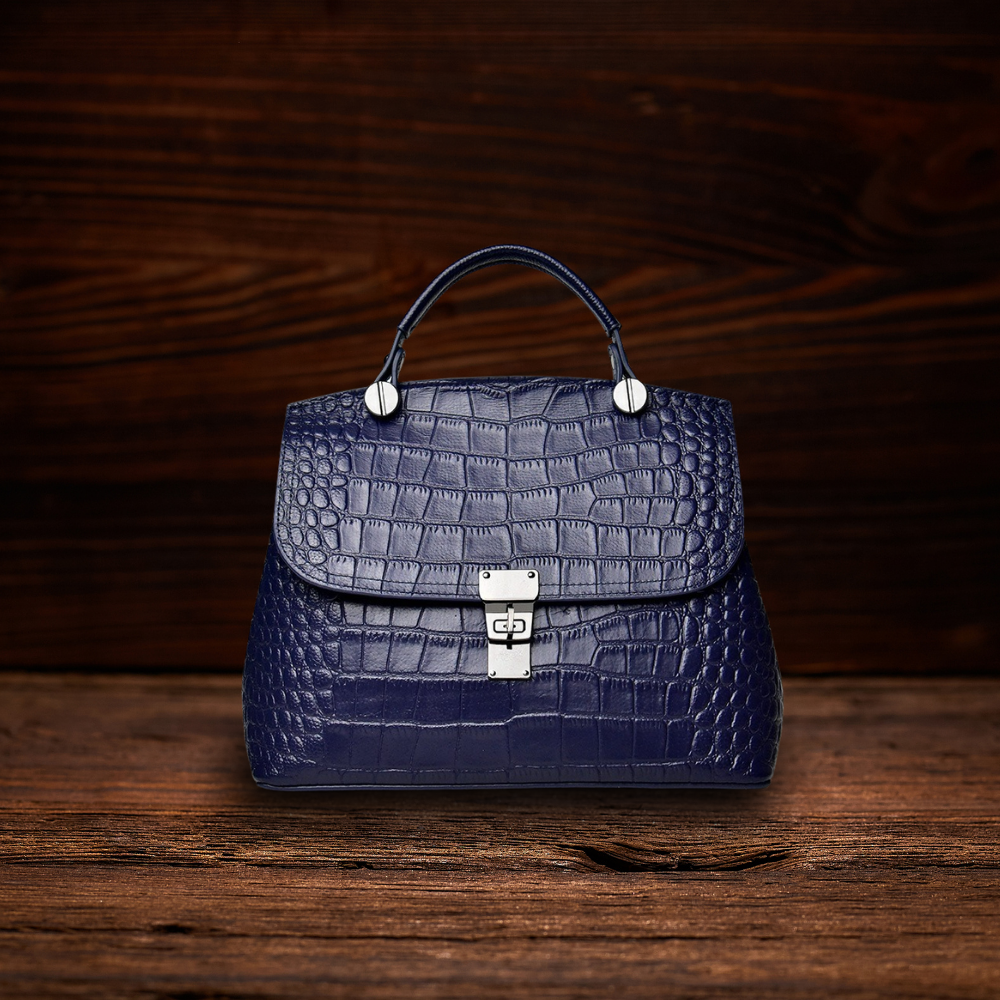 BERK |  Elegante Handtasche aus strukturiertem Leder