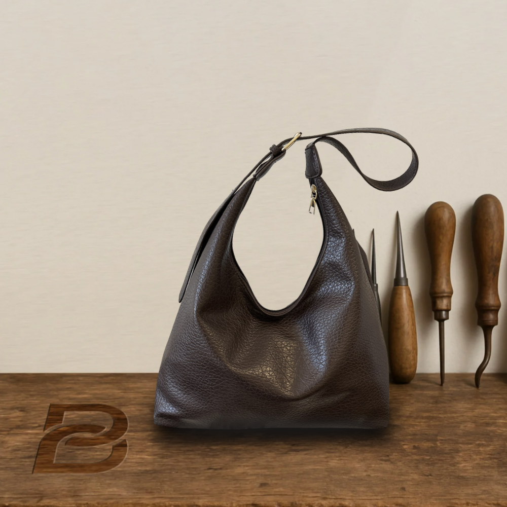 BERK | Leder-Messenger-Tasche mit großem Fassungsvermögen