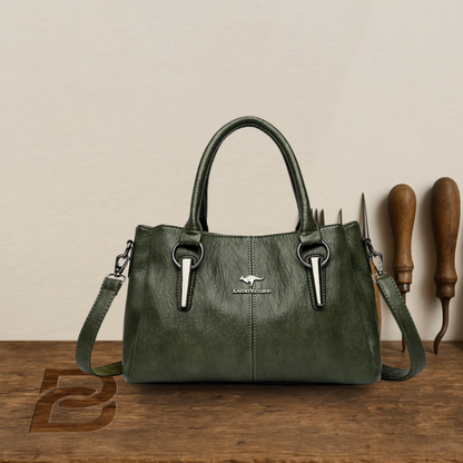 BERK | Luxuriöse Handtasche aus weichem Leder