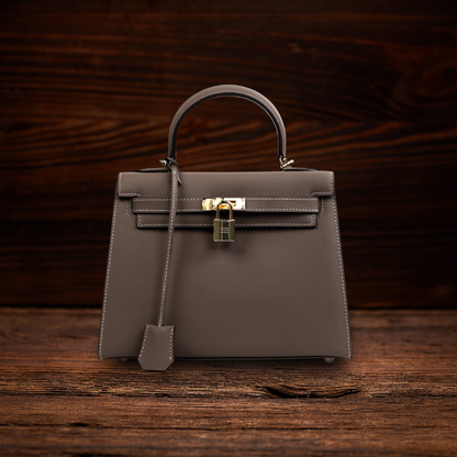 BERK | Elegante Lederhandtasche mit Seitenriemen