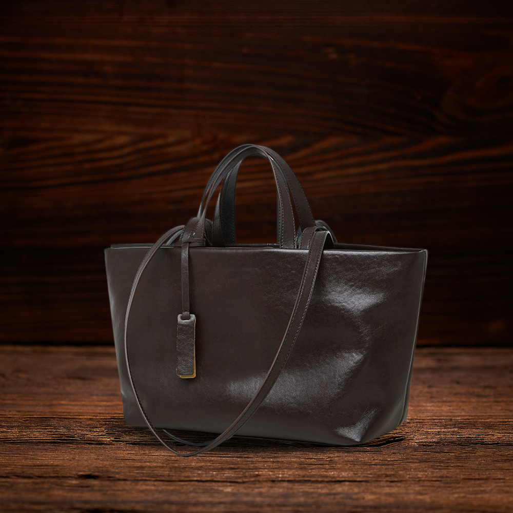 BERK | Tote Tasche aus weichem Leder mit großem Fassungsvermögen