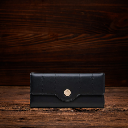 BERK | Münztasche - Elegante Brieftasche mit drei Fächern