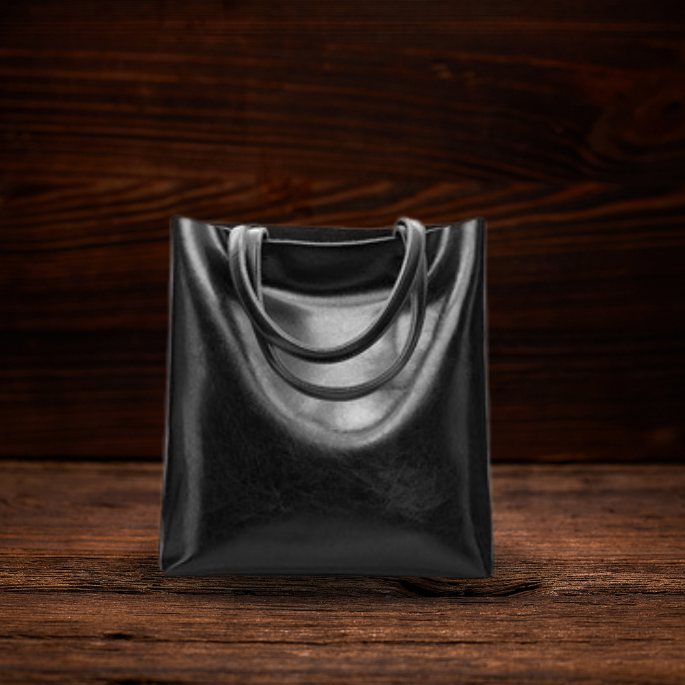 BERK | Glattledertasche mit großem Fassungsvermögen