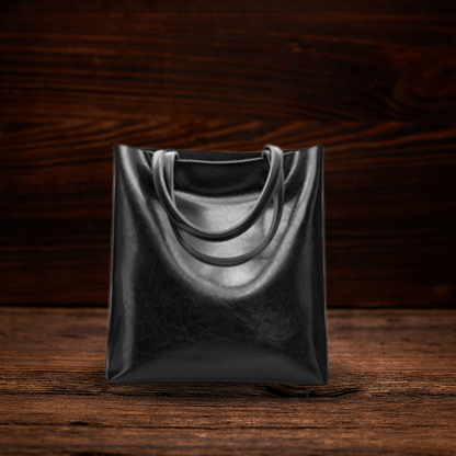 BERK | Glattledertasche mit großem Fassungsvermögen