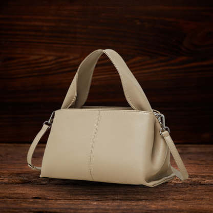 BERK | Klassische Damen-Retro-Tasche aus echtem Leder
