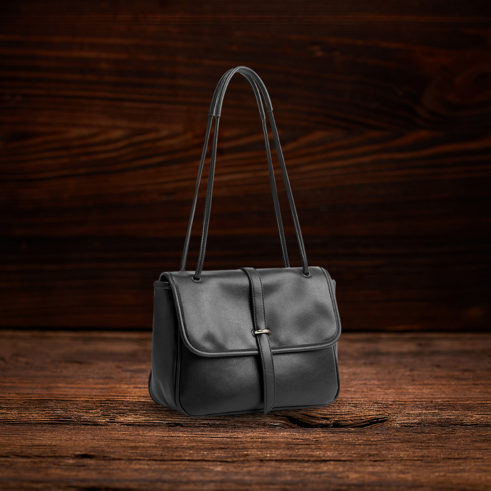 BERK | Minimalistische Leder-Umhängetasche