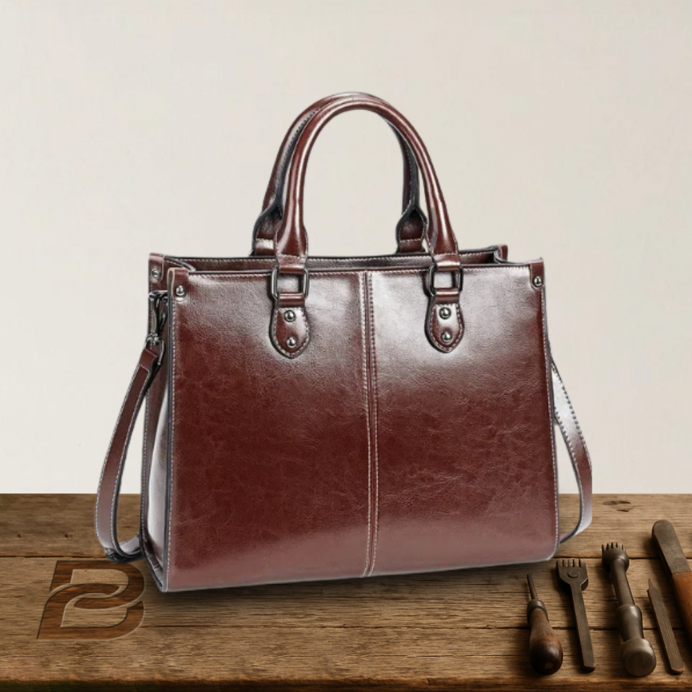 BERK | Klassisch elegante Tote aus echtem Leder