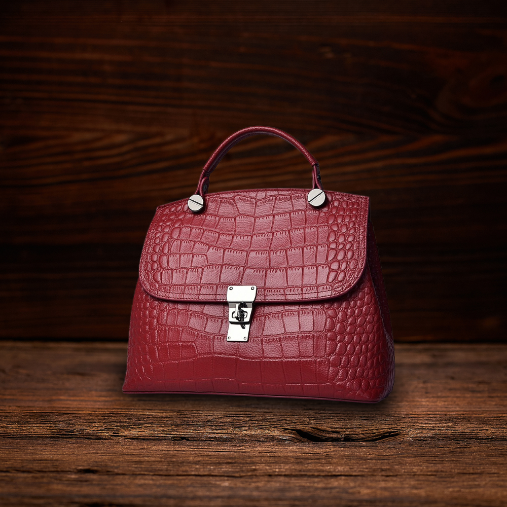 BERK |  Elegante Handtasche aus strukturiertem Leder