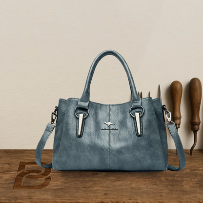 BERK | Luxuriöse Handtasche aus weichem Leder