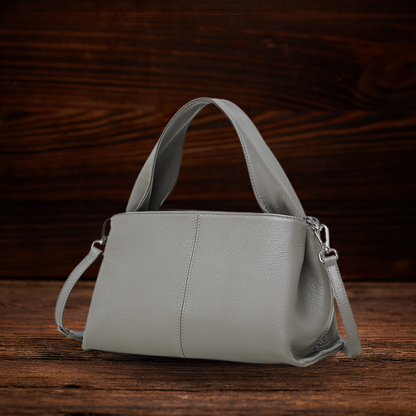 BERK | Klassische Damen-Retro-Tasche aus echtem Leder