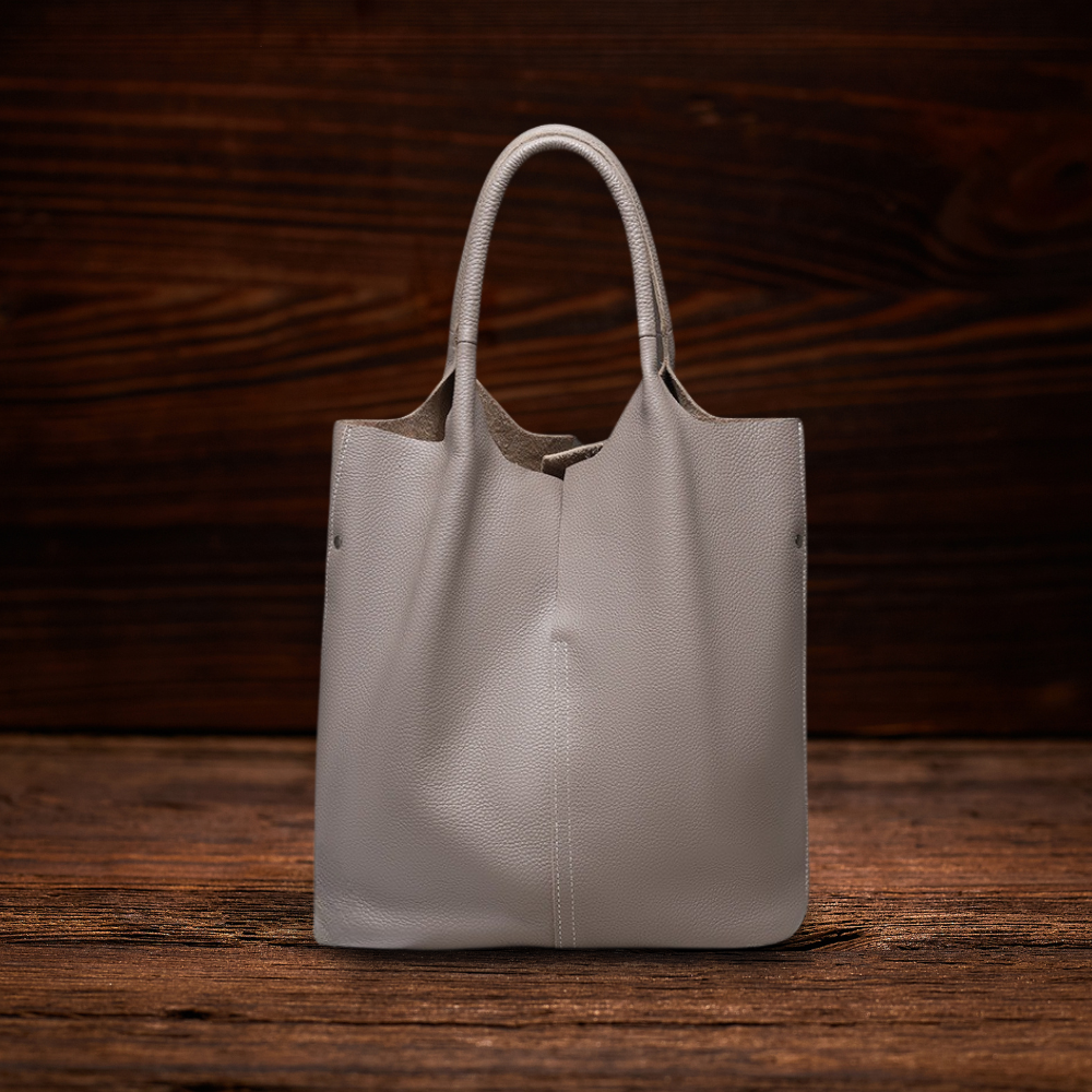 BERK | Leder-Tote mit verstärktem Griff und Etui