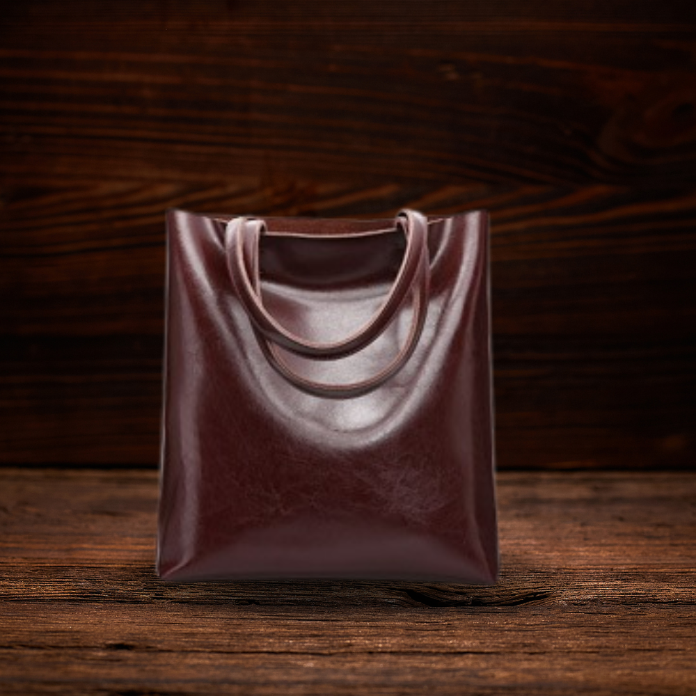 BERK | Glattledertasche mit großem Fassungsvermögen