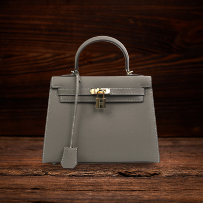 BERK | Elegante Lederhandtasche mit Seitenriemen