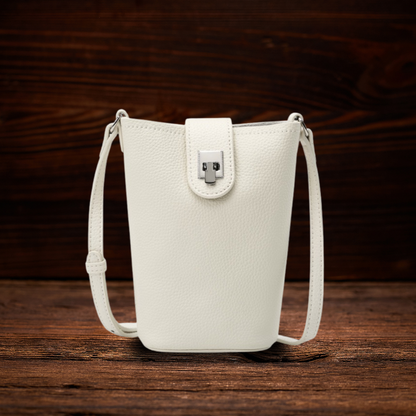 BERK | Vertikale Crossbody-Tasche aus Leder