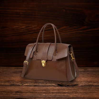 BERK | Klassische geräumige Cabrio-Handtasche