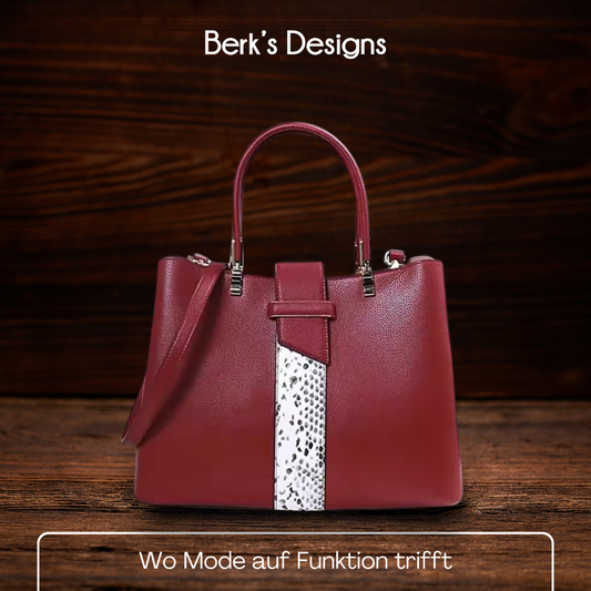 BERK | Top Handle Scale Mid Design Handtasche