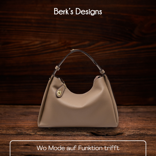 BERK | Hochwertige Crossbody-Tasche aus echtem Leder