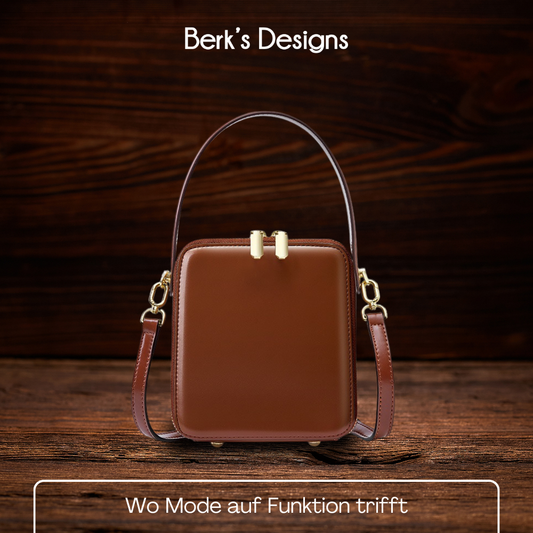 BERK | Strukturierte, minimalistische Crossbody-Tasche