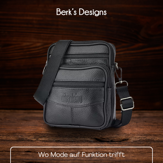 BERK | Kompakte Leder-Crossbody-Tasche