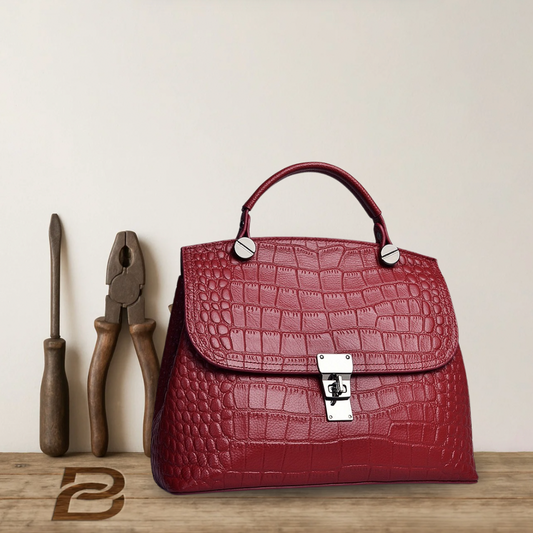 BERK |  Elegante Handtasche aus strukturiertem Leder